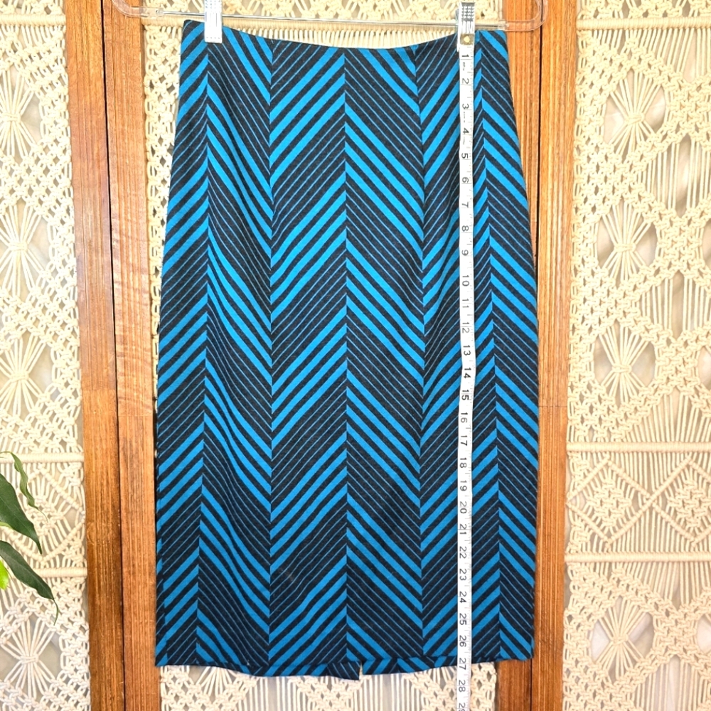 Halogen Printed Pencil Skirt